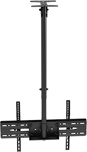 Supporto TV a soffitto inclinabile e Girevole, Compatibile con la Maggior Parte dei televisori da 32 a 60 Pollici, con Portata Massima di 110 libbre, VESA Massimo 600x400