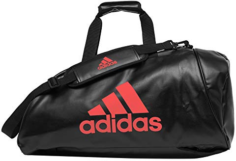 adidas Tasche Transformable Schwarz Rot 3 Größen wählbar - M - Schwarz