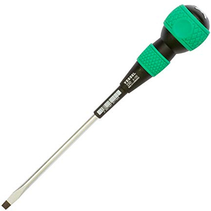 VESSEL Ball Grip Tang-Thru Screwdriver -6x150 (1/4x6) No.230 230S6150