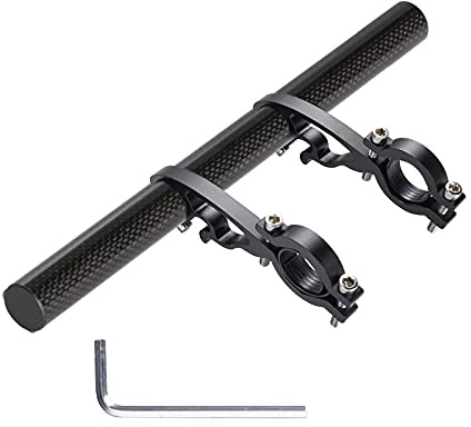 Yizhet Extensor de Manillar de Bicicleta, 20cm Barra Extensión