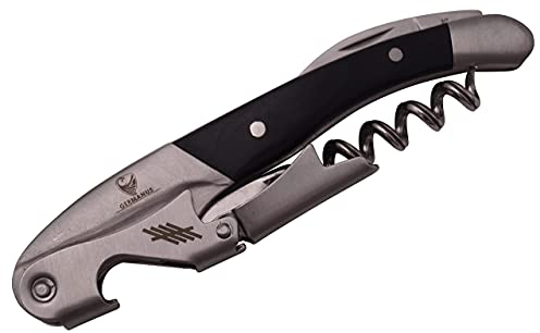 GERMANUS Cuchillo sumiller Premium 198 para descorchar botellas de vino