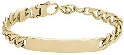 Fossil Drew Herrenarmband aus Edelstahl mit Karabinerverschluss