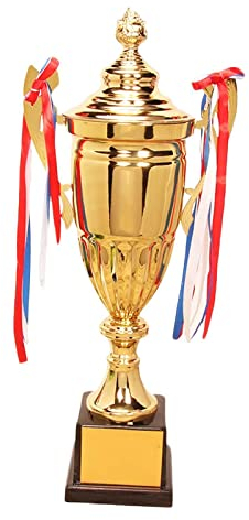 perfk Trophy Cup Metal Award Trofei Coppe per Tornei Sportivi Competizione Feste per Bambini, 51 cm