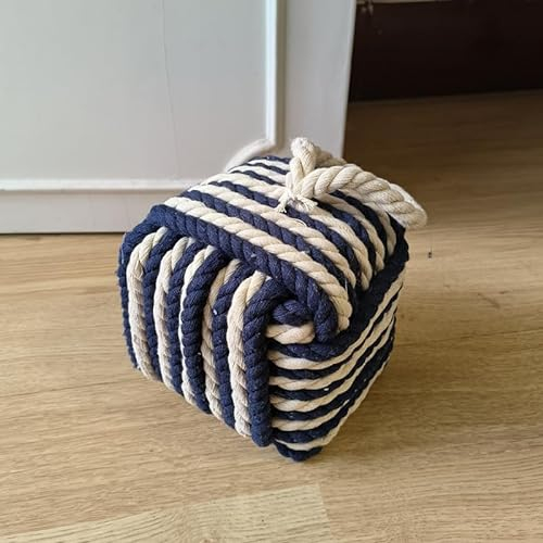 Türstopper Sack Rope Knot Türstopper Türstopper Knoten Türstopper Maritim Türstopper Boden Stoff (F)