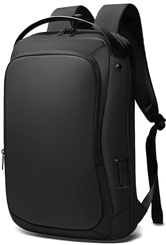 Mochila de viaje for computadora portátil de 15,6 pulgadas, mochila for computadora portátil con cargador USB, mochila de negocios, mochila de trabajo antirrobo impermeable for computadora portátil, e