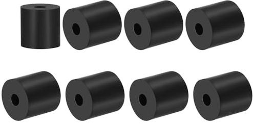 PATIKIL Entretoise en Caoutchouc Polyvalente, 8 Pièces 8mm ID X 30 OD X 30mm T Rondelles D'Isolation Anti-Vibrations en Néoprène pour Boulons Hvac Accessoires de Voiture