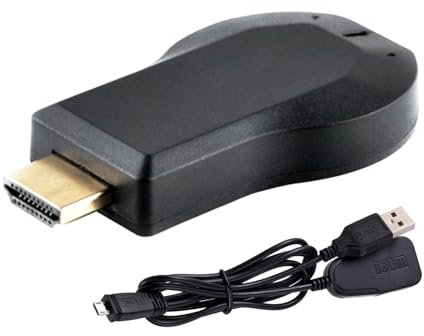 TV Mirroring Device, Fast Connection Screen Projector, High Definition Screen Cast Adapter, WiFi Display Receiver, Screen Mirroring Receiver, Streaming for Home Theater Connection