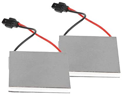 Stove Fan Generator, 2Pcs Heat Powered Fireplace Fan Motor Replacement Stove Fan Thermoelectric Power Generator for Home Stove Burner Fan Fireplace Fan Wood burner 40x40mm
