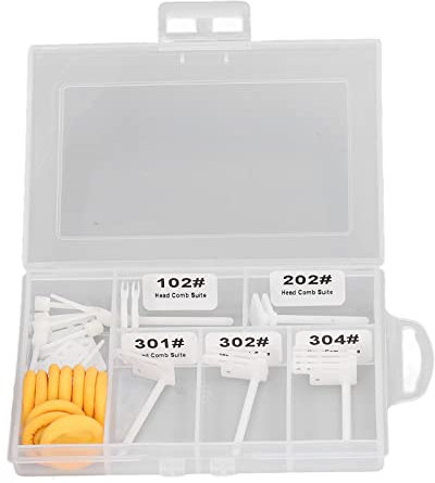 FLEXMAN 2.5in 3.5in HDD Magnetic Head Comb, Hard Drive Head Replacement Tool Data Recovery Set with Storage Box
