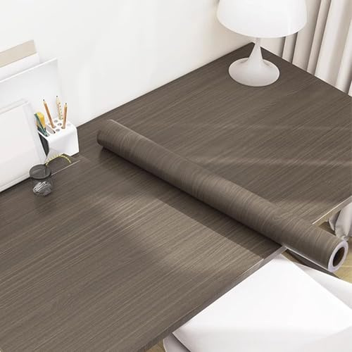 Vinilo autoadhesivo con efecto madera, Rollo de película PVC autoadhesiva con efecto madera for paredes muebles, resistente al agua, varios tamaños(Holzoptik Folie 11,60x300cm)