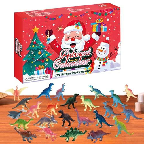 Calendario 'Avvento A Tema Dinosauro Da Collezione A Tema Animale