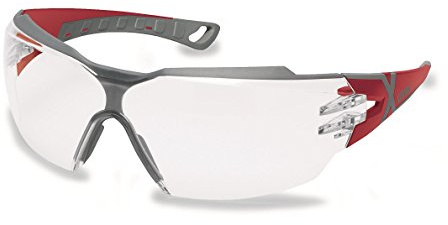 Uvex 9198885 Brille mit Bügeln Pheos Cx2 Silver Af, Blau/Grau