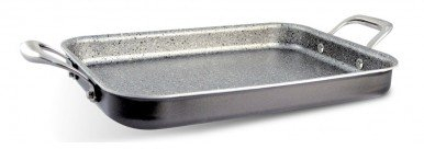 Pensofal 5518 Invictum Professional Poêle à grill avec 2 poignées latérales INOX Gris Diamètre 26 cm