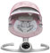 BEBE2LUXE Alpha : Balancelle bebe/Transat bebe électrique, écran tactile LED, telecommande, bluetooh, harnais de sécurité 5 points, jusqu'a 9kg (rose)