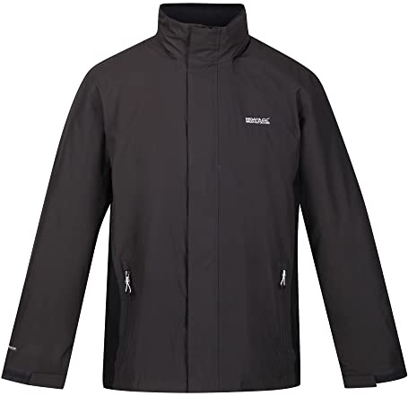 Regatta Men's Matt Jacket, Ash/Black, M UK