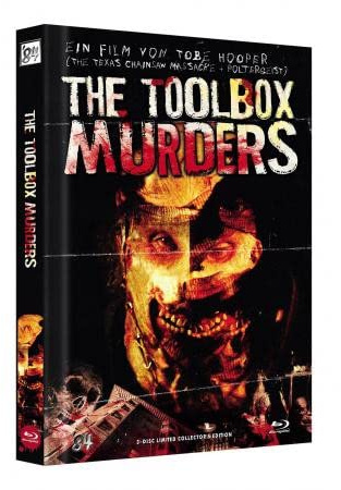 BR+DVD The Toolbox Murders (2003) - 3-Disc Collectors Edition Mediabook (Cover B) - limitiert u. nummeriert auf 444 Stk. [Region Free]