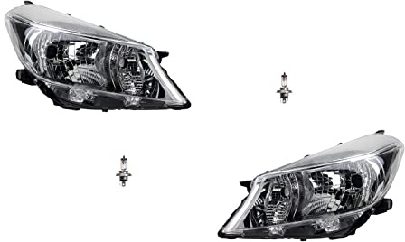Johns, Scheinwerfer Halogen passend für Toyota Yaris XP13 11-14 mit H4 Set Links Rechts