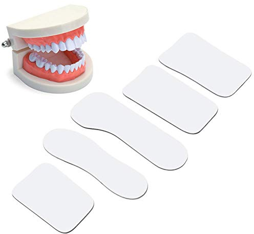 5pcs Zahnfotografie -Spiegel, 2 -seitige intraorale Kamera -Zahnmundspiegel Oral Photographic Reflektor Spiegel Zahnpflegekits für Klinikzahnärzte