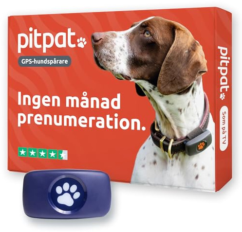 Pitpat Localizador GPS Perros - Sin Suscripción - Rastreador De Actividad Inteligente, Rastreo Vía Satélite con Alcance Ilimitado - Rastreador De Mascotas 100% Impermeable (Azul)