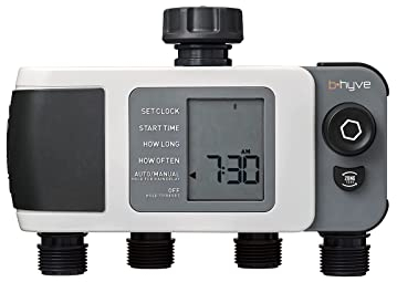 Orbit 94794-ES Intelligenter digitaler Bewässerungsprogrammierer, Bluetooth, BHYVE-XD, 4 Ausgänge