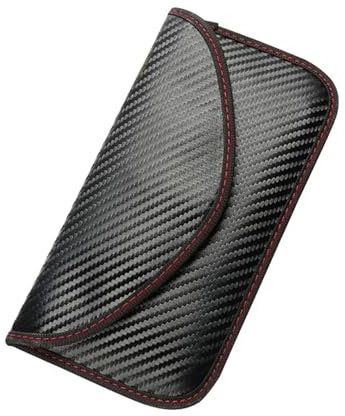 Signalblockierende Tasche für Handy, Autoschlüssel, Fernbedienung, Abschirmung, Signalblocker, Tasche, Signalblockiertasche, Privatsphäre, Schutz der Privatsphäre (Farbe: L)