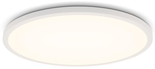 Yuanfenghua Plafoniera LED Soffitto 21 W, 2400 Lumen, 4000 K, Lampada da Soffitto a Risparmio Energetico, Moderna, Rotonda, Soffitto per Cameretta, Cucina, Soggiorno, Balcone