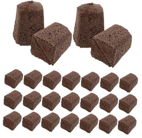 UKCOCO 30pièces Blocs De Tourbe De pour Hydroponie Substrat De Culture sans Sol pour Et Bouturage Fournitures De Jardinage Hydroponique