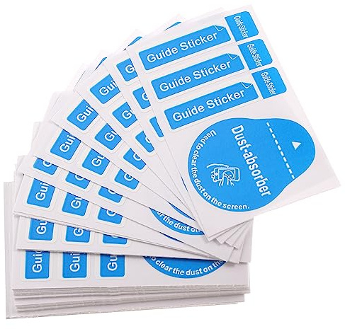 PERSELOSO 400pezzi Rimuovi Polvere Per Schermo Telefono Assorbipolvere Pulizia Tablet Laptop Occhiali Adesivo Guida