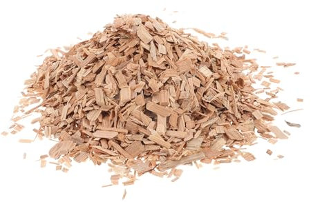 Toyvian 1bag Hickory Wood Chips Bbq Smoking Bbq Grill Accessories Barbecue Wood Chunks for Gas Grill Smoker