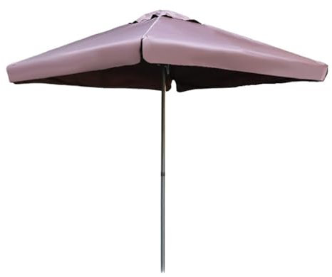 Ombrellone grande da 240 cm, ombrellone da spiaggia con frangia, ombrellone portatile da giardino, protezione UV UPF50+, per balcone, mare, piscina