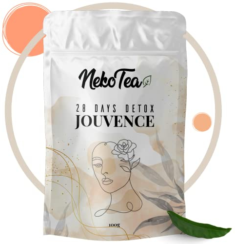Thé Minceur Detox | Brûleur de Graisse Amincissant Rapide | Ventre Plat Cure Drainante | Infusion naturel | Tisane Diurétique Puissant | Cure 28 Jours de 100 g en Vrac | Sachets Conditionné en France.