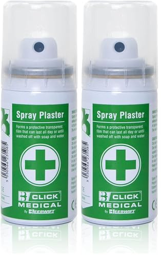 Click Medical CM0380 Beeswift Spray Plaster 32.5ml (Pack of 2)
