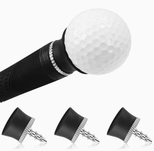 HH-GOLF Golfball-Greifer für Putterende, Saugnapf, Golfball-Retriever, Schraub-Werkzeug für schnelle Installation, 3 Stück