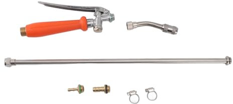 HUSHUI Sprühstab aus Edelstahl, Verstellbarer Bewässerungssprühstab mit Kupferdüse, Sprühstab Zum Bewässern von Pflanzen, Reinigen von Autos