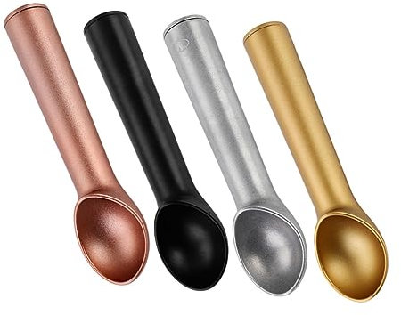 Ciieeo 4pièces Cuillère à Glace Multifonctionnelle Cuillère à Fruits Et Melon Pratique Pour Couper La Glace Et Préparer Desserts