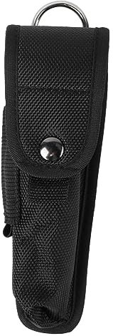 TOYANDONA Étui De Transport pour Lampe De Poche Pochette pour Lampe De Poche Support pour Lampe De Étui De Transport pour De Accessoire De Camping Noir