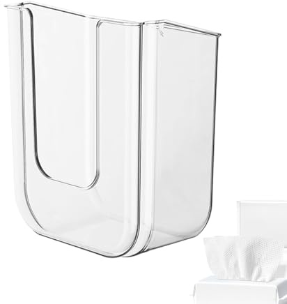 Dispenser per salviettine umidificate, colore bianco, dispenser per salviette igieniche, scatola per salviettine umidificate per bambini, contenitore per fazzoletti da parete, ricaricabile