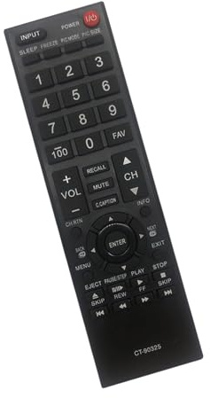 Telecomando TV multifunzione adatto per più modelli Impugnatura ergonomica Tastiera reattiva Non Programmazione Richiesta Telecomando compatibile