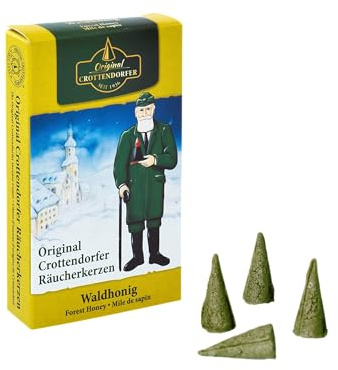 Rudolphs Schatzkiste Zubehör Crottendorfer Räucherkerzen Waldhonig (24) NEU Erzgebirge Räucherkegel