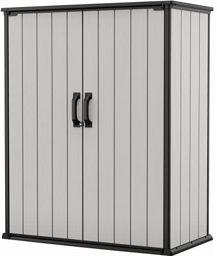 Ondis24 Keter Kissenbox Premier Box, Sitztruhe, Gartenbox, Outdoor Auflagenbox, Kissentruhe Garten, Sitzbank, regensicher (1400 Liter)