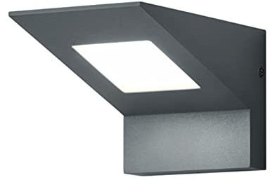 Trio Leuchten LED Außen Wandleuchte Nelson 225360142, Aluminium Druckguss Anthrazit, inkl. 8 Watt LED |