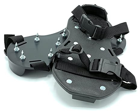 CCA Chaussures à pointes pour étaler la chape, avec aération pour auto-nivellement et pose de sol en résine époxy