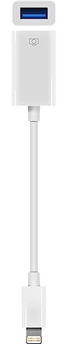 Electrovision Lightning to USB-A OTG Socket Adaptor 65mm