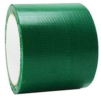 PVC Planenband Reparaturklebeband für Abdeckplane, LKW Planen Reparatur Klebeband Planenflicken, Zelt Klebebänder, Universal Klebestreifen für Abdeckplane, Gewebeplanen (Grün)