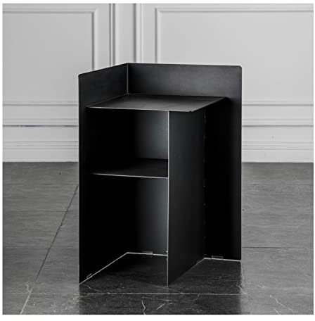 FGDIUCVN Coffee Table Side Table Modern Living Room Sofa Side Small End Table Bedroom Wrought Iron Bedside Table Study Office Creative Mini Coffee Table Sofa Side End Table (Color : D) Full moon