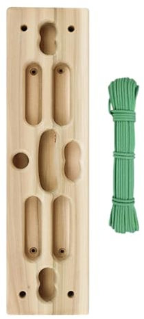 Fingerboard-Klettern, Hangboard-Klettern - Tragbares, aufhängbares Kletterbrett aus | Multifunktionales Kletter-Griffbrett, Unterarm-Trainingsgerät mit mehreren Fingerlöchern für das Fitnessstudi
