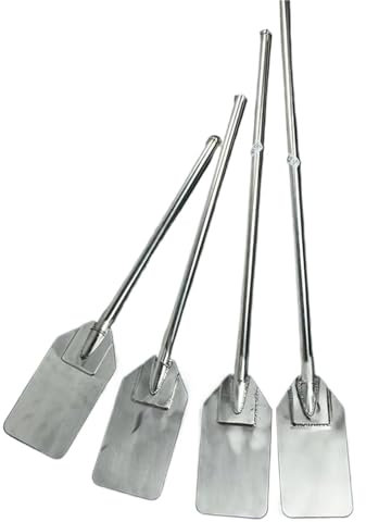 LCQSYE Kunststoff Maischepaddel Edelstahl-Rührpaddel, einfach zu bedienen, multifunktional, robust, rostfrei, Langer Griff Braupaddel(36 in)