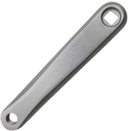 KiBcsLic Bicicleta Brazo de Brazo de Manivela Izquierdo Pieza Universal Aleación de Aluminio Ligero y Conveniente para Reparación Ciclismo, Agujero Cuadrado