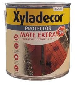 Akzo Nobel Coatings 5088061 - Protector prep. mad 2.5 lt nogal int/ext mate 3en1 xyladecor