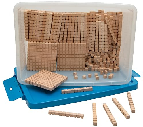 Betzold - Zehnersystemsatz aus Buche, ZR bis 100 - Mathematik Grundschule Rechnen